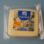 Cascaval pasteurizat cu nitrit de sodiu