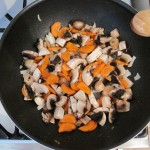 Ciupercile, morcovul si ceapa