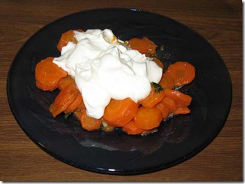 Sote de morcovi cu iaurt