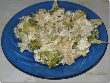 Budinca de conopida si broccoli