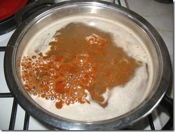 Se adauga celelalte ingrediente