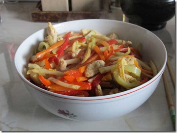 Curcan stir-fry